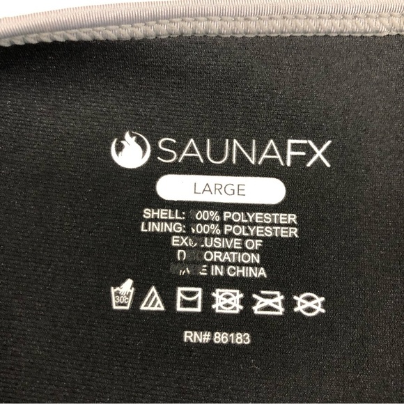 SaunaFX Men's Lose Water Weight Slimming Neoprene Sauna Vest with Microban L - Picture 9 of 9